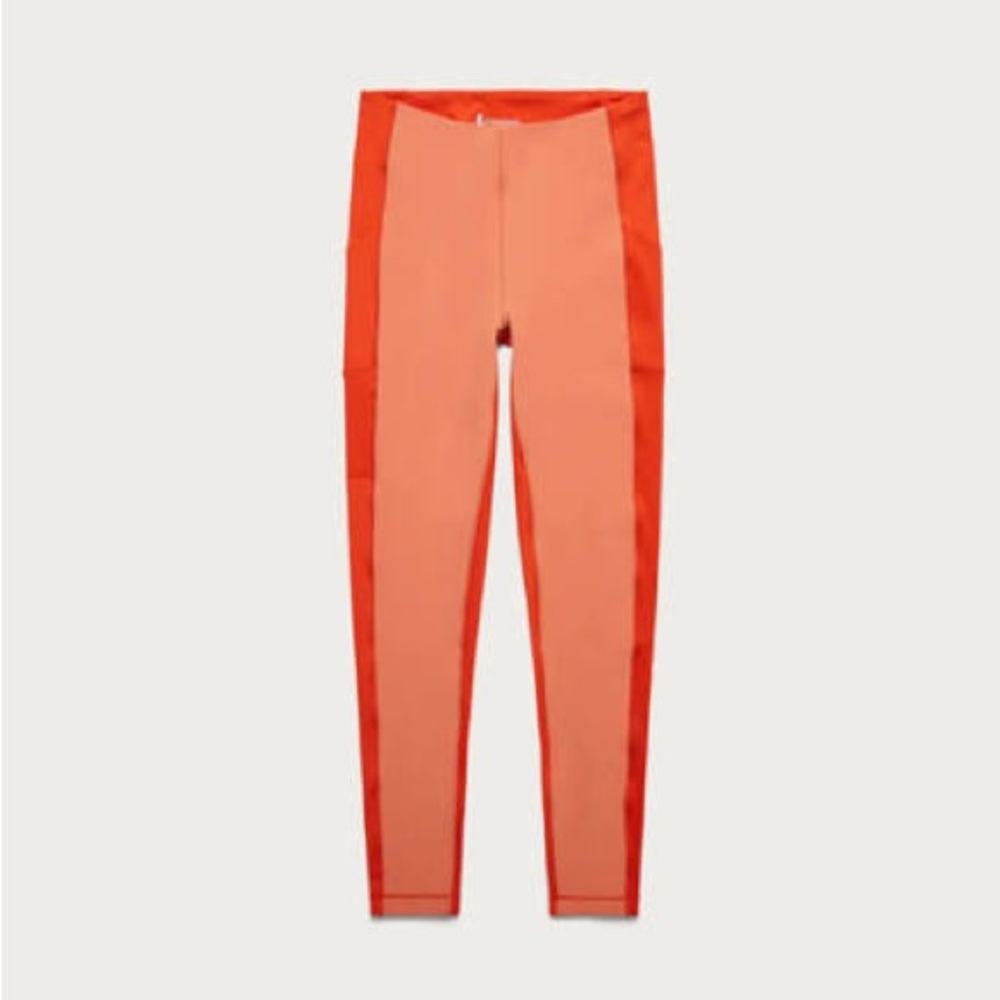 Cotopaxi Orange athletic leggings size M Verso Hike tights
